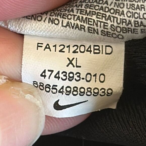 Nike NFL On Filed Baltimore Ravens Black Polo Short sleeve Size XL Dri Fit - Picture 10 of 10